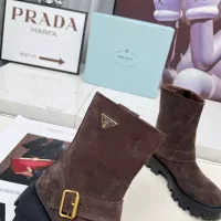 Cheap Prada Boots For Women #1368748 Replica Wholesale [$115.00 USD] [ITEM#1368748] on Replica Prada Boots