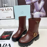 Cheap Prada Boots For Women #1368751 Replica Wholesale [$115.00 USD] [ITEM#1368751] on Replica Prada Boots