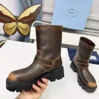 Cheap Prada Boots For Women #1368752 Replica Wholesale [$115.00 USD] [ITEM#1368752] on Replica Prada Boots