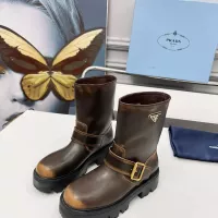 Cheap Prada Boots For Women #1368752 Replica Wholesale [$115.00 USD] [ITEM#1368752] on Replica Prada Boots