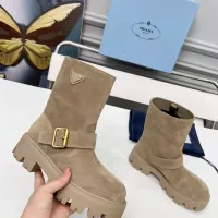 Cheap Prada Boots For Women #1368753 Replica Wholesale [$115.00 USD] [ITEM#1368753] on Replica Prada Boots
