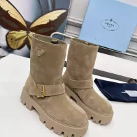 Cheap Prada Boots For Women #1368753 Replica Wholesale [$115.00 USD] [ITEM#1368753] on Replica Prada Boots