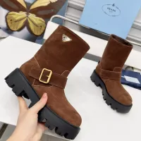 Cheap Prada Boots For Women #1368755 Replica Wholesale [$115.00 USD] [ITEM#1368755] on Replica Prada Boots