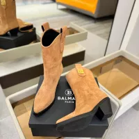 Cheap Balmain Boots For Women #1368764 Replica Wholesale [$192.00 USD] [ITEM#1368764] on Replica Balmain Boots