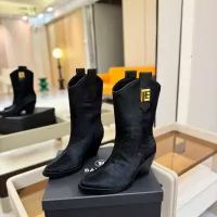 Cheap Balmain Boots For Women #1368766 Replica Wholesale [$192.00 USD] [ITEM#1368766] on Replica Balmain Boots