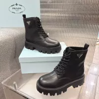 Cheap Prada Boots For Women #1368780 Replica Wholesale [$122.00 USD] [ITEM#1368780] on Replica Prada Boots