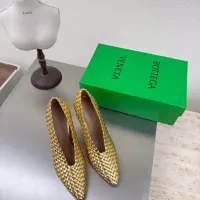 Cheap Bottega Veneta BV High-heeled Shoes For Women #1368846 Replica Wholesale [$132.00 USD] [ITEM#1368846] on Replica Bottega Veneta BV High-heeled Shoes