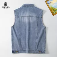 Cheap Prada Jackets Sleeveless For Men #1368966 Replica Wholesale [$60.00 USD] [ITEM#1368966] on Replica Prada Jackets