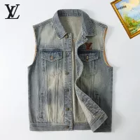 Cheap Louis Vuitton LV Jackets Sleeveless For Men #1368970 Replica Wholesale [$60.00 USD] [ITEM#1368970] on Replica Louis Vuitton LV Jackets