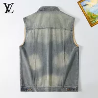 Cheap Louis Vuitton LV Jackets Sleeveless For Men #1368970 Replica Wholesale [$60.00 USD] [ITEM#1368970] on Replica Louis Vuitton LV Jackets