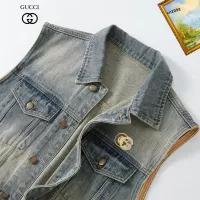 Cheap Gucci Jackets Sleeveless For Men #1368971 Replica Wholesale [$60.00 USD] [ITEM#1368971] on Replica Gucci Jackets