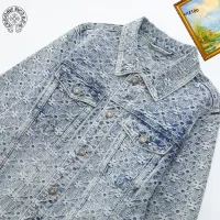 Cheap Chrome Hearts Jackets Long Sleeved For Men #1368974 Replica Wholesale [$60.00 USD] [ITEM#1368974] on Replica Chrome Hearts Jackets