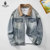 Cheap Prada Jackets Long Sleeved For Men #1368983 Replica Wholesale [$60.00 USD] [ITEM#1368983] on Replica Prada Jackets