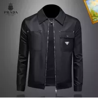 Cheap Prada Jackets Long Sleeved For Men #1369093 Replica Wholesale [$82.00 USD] [ITEM#1369093] on Replica Prada Jackets