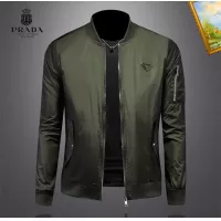 Cheap Prada Jackets Long Sleeved For Men #1369129 Replica Wholesale [$82.00 USD] [ITEM#1369129] on Replica Prada Jackets