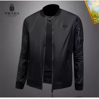 Cheap Prada Jackets Long Sleeved For Men #1369131 Replica Wholesale [$82.00 USD] [ITEM#1369131] on Replica Prada Jackets