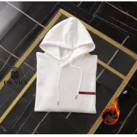 Cheap Prada Hoodies Long Sleeved For Men #1369448 Replica Wholesale [$45.00 USD] [ITEM#1369448] on Replica Prada Hoodies