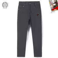 Cheap Chrome Hearts Jeans For Men #1369498 Replica Wholesale [$48.00 USD] [ITEM#1369498] on Replica Chrome Hearts Jeans