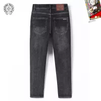 Cheap Chrome Hearts Jeans For Men #1369503 Replica Wholesale [$48.00 USD] [ITEM#1369503] on Replica Chrome Hearts Jeans