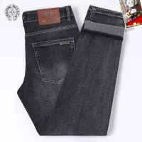 Cheap Chrome Hearts Jeans For Men #1369503 Replica Wholesale [$48.00 USD] [ITEM#1369503] on Replica Chrome Hearts Jeans