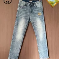 Cheap Gucci Jeans For Men #1369595 Replica Wholesale [$48.00 USD] [ITEM#1369595] on Replica Gucci Jeans
