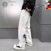 Cheap Chrome Hearts Jeans For Men #1369599 Replica Wholesale [$48.00 USD] [ITEM#1369599] on Replica Chrome Hearts Jeans