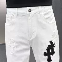 Cheap Chrome Hearts Jeans For Men #1369599 Replica Wholesale [$48.00 USD] [ITEM#1369599] on Replica Chrome Hearts Jeans