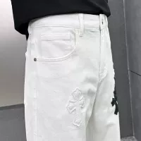 Cheap Chrome Hearts Jeans For Men #1369599 Replica Wholesale [$48.00 USD] [ITEM#1369599] on Replica Chrome Hearts Jeans