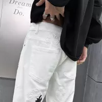 Cheap Chrome Hearts Jeans For Men #1369599 Replica Wholesale [$48.00 USD] [ITEM#1369599] on Replica Chrome Hearts Jeans