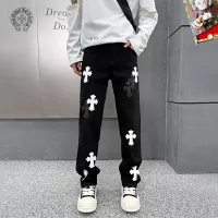 Cheap Chrome Hearts Jeans For Men #1369604 Replica Wholesale [$48.00 USD] [ITEM#1369604] on Replica Chrome Hearts Jeans