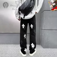 Cheap Chrome Hearts Jeans For Men #1369604 Replica Wholesale [$48.00 USD] [ITEM#1369604] on Replica Chrome Hearts Jeans