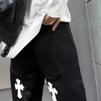 Cheap Chrome Hearts Jeans For Men #1369604 Replica Wholesale [$48.00 USD] [ITEM#1369604] on Replica Chrome Hearts Jeans