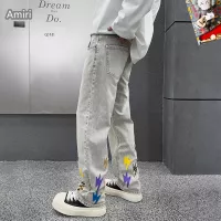 Cheap Amiri Jeans For Men #1369611 Replica Wholesale [$48.00 USD] [ITEM#1369611] on Replica Amiri Jeans
