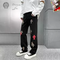 Cheap Chrome Hearts Jeans For Men #1369616 Replica Wholesale [$48.00 USD] [ITEM#1369616] on Replica Chrome Hearts Jeans