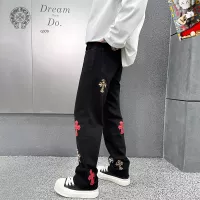Cheap Chrome Hearts Jeans For Men #1369616 Replica Wholesale [$48.00 USD] [ITEM#1369616] on Replica Chrome Hearts Jeans