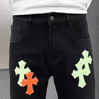 Cheap Chrome Hearts Jeans For Men #1369618 Replica Wholesale [$48.00 USD] [ITEM#1369618] on Replica Chrome Hearts Jeans
