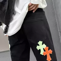 Cheap Chrome Hearts Jeans For Men #1369618 Replica Wholesale [$48.00 USD] [ITEM#1369618] on Replica Chrome Hearts Jeans