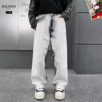 Cheap Balmain Jeans For Men #1369619 Replica Wholesale [$48.00 USD] [ITEM#1369619] on Replica Balmain Jeans