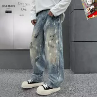Cheap Balmain Jeans For Men #1369623 Replica Wholesale [$48.00 USD] [ITEM#1369623] on Replica Balmain Jeans