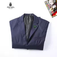 Cheap Prada Tracksuits Long Sleeved For Men #1369663 Replica Wholesale [$92.00 USD] [ITEM#1369663] on Replica Prada Tracksuits