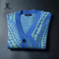Cheap Louis Vuitton LV Sweaters Long Sleeved For Men #1369730 Replica Wholesale [$60.00 USD] [ITEM#1369730] on Replica Louis Vuitton LV Sweaters