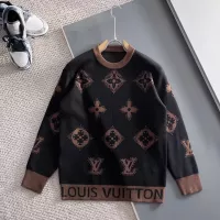 Cheap Louis Vuitton LV Sweaters Long Sleeved For Men #1369766 Replica Wholesale [$56.00 USD] [ITEM#1369766] on Replica Louis Vuitton LV Sweaters