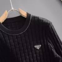 Cheap Prada Sweaters Long Sleeved For Men #1369770 Replica Wholesale [$56.00 USD] [ITEM#1369770] on Replica Prada Sweaters