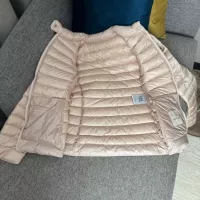 Cheap Moncler Down Feather Coat Long Sleeved For Women #1369809 Replica Wholesale [$162.00 USD] [ITEM#1369809] on Replica Moncler Down Feather Coat