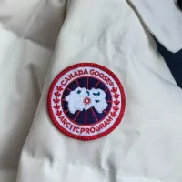 Cheap Canada Goose Down Feather Coat Long Sleeved For Women #1369815 Replica Wholesale [$205.00 USD] [ITEM#1369815] on Replica Canada Goose Down Feather Coat