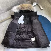 Cheap Canada Goose Down Feather Coat Long Sleeved For Women #1369819 Replica Wholesale [$205.00 USD] [ITEM#1369819] on Replica Canada Goose Down Feather Coat