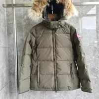 Cheap Canada Goose Down Feather Coat Long Sleeved For Women #1369822 Replica Wholesale [$205.00 USD] [ITEM#1369822] on Replica Canada Goose Down Feather Coat
