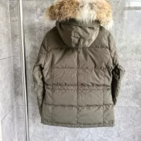 Cheap Canada Goose Down Feather Coat Long Sleeved For Women #1369822 Replica Wholesale [$205.00 USD] [ITEM#1369822] on Replica Canada Goose Down Feather Coat