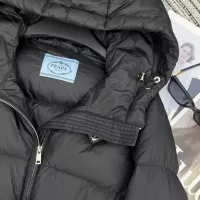 Cheap Prada Down Feather Coat Long Sleeved For Women #1369833 Replica Wholesale [$230.00 USD] [ITEM#1369833] on Replica Prada Down Feather Coat