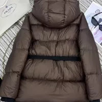 Cheap Prada Down Feather Coat Long Sleeved For Women #1369834 Replica Wholesale [$230.00 USD] [ITEM#1369834] on Replica Prada Down Feather Coat